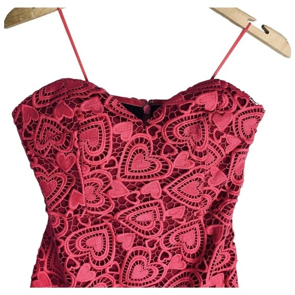 Milly Luisa Sweetheart Lace Strapless Sheath Dress Womens Size 4 NWT $525 - Picture 8 of 16